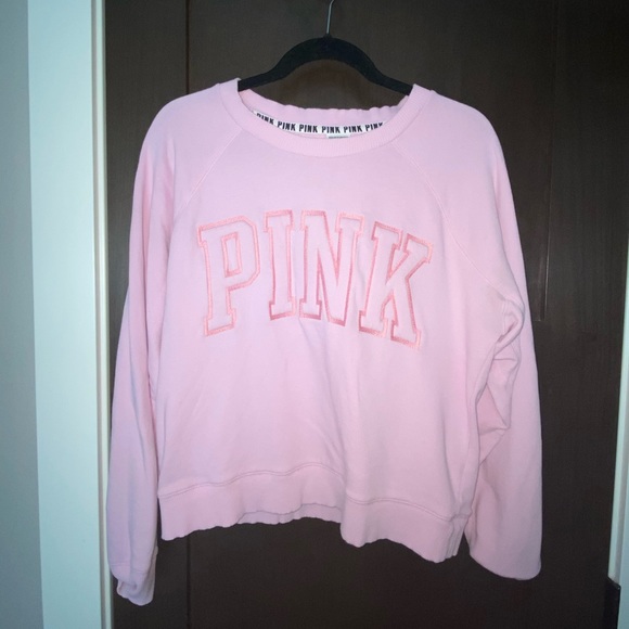 PINK crew neck sweater - Picture 1 of 2